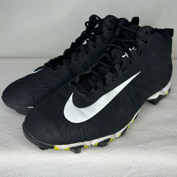 Men’s Nike Alpha FastFlex Sporting Football Cleats Black‎ White 11.5 US NFL main image 7